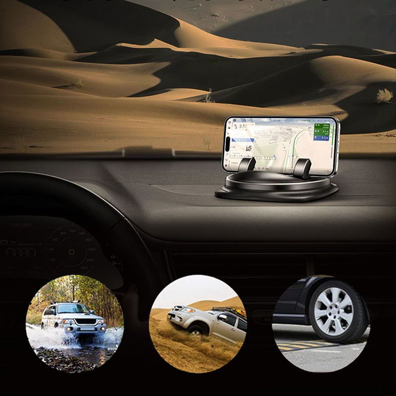 360° Roterande Telefonhållare för Bilen