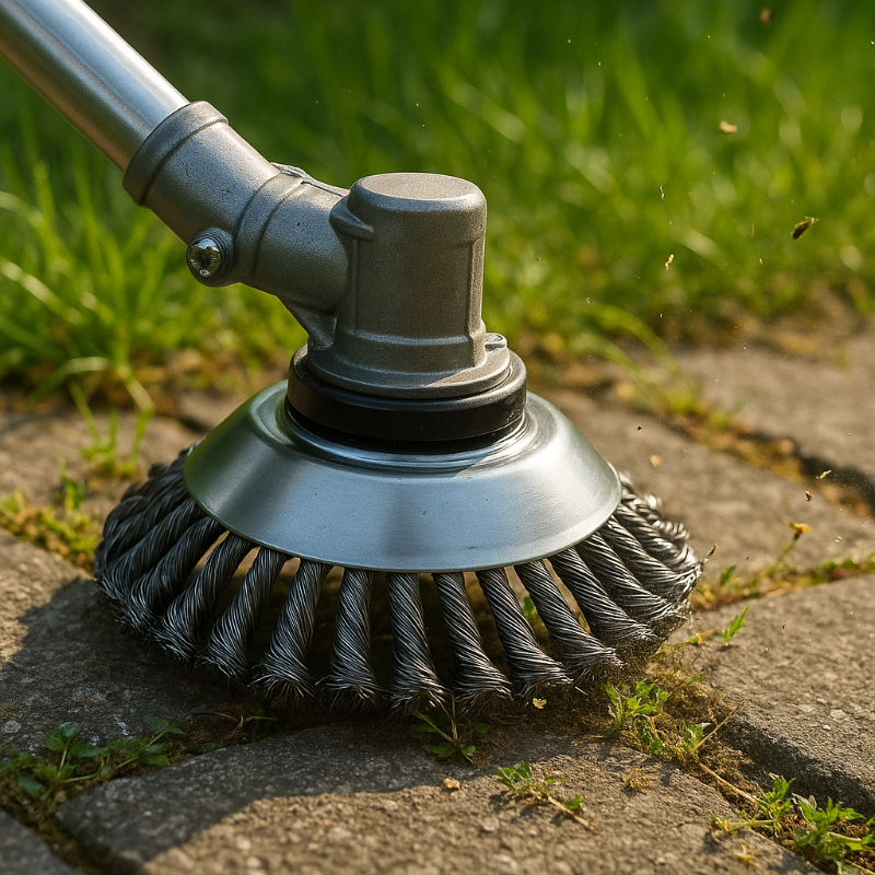 CutterHead: Kraftig Ståltråd Ogräs Skärare 20cm Borsthuvud Set