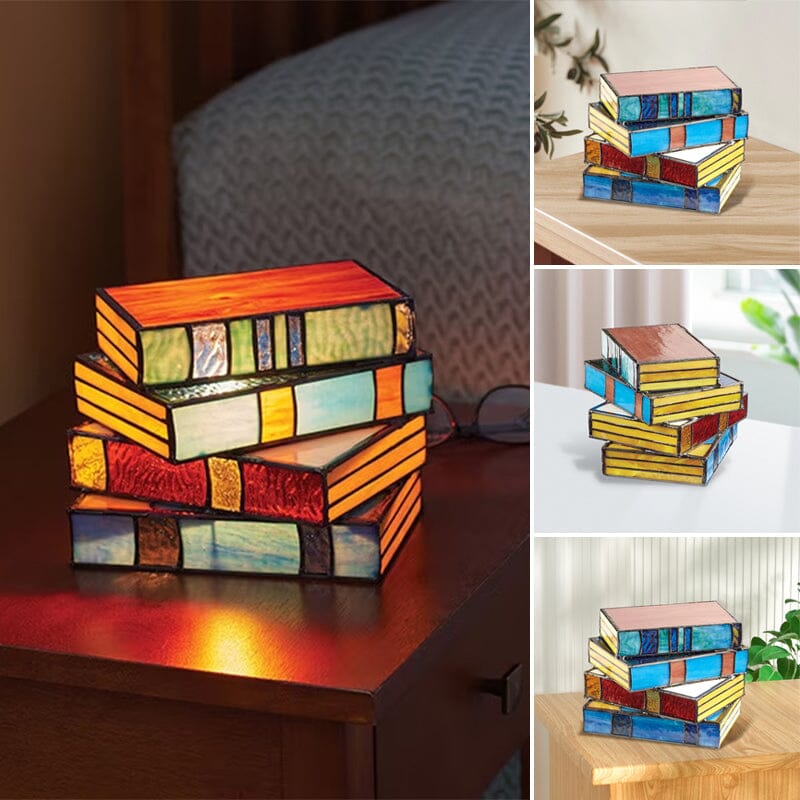 Staplade Boklampa