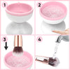 Elektrisk makeupborstrengöringsmaskin
