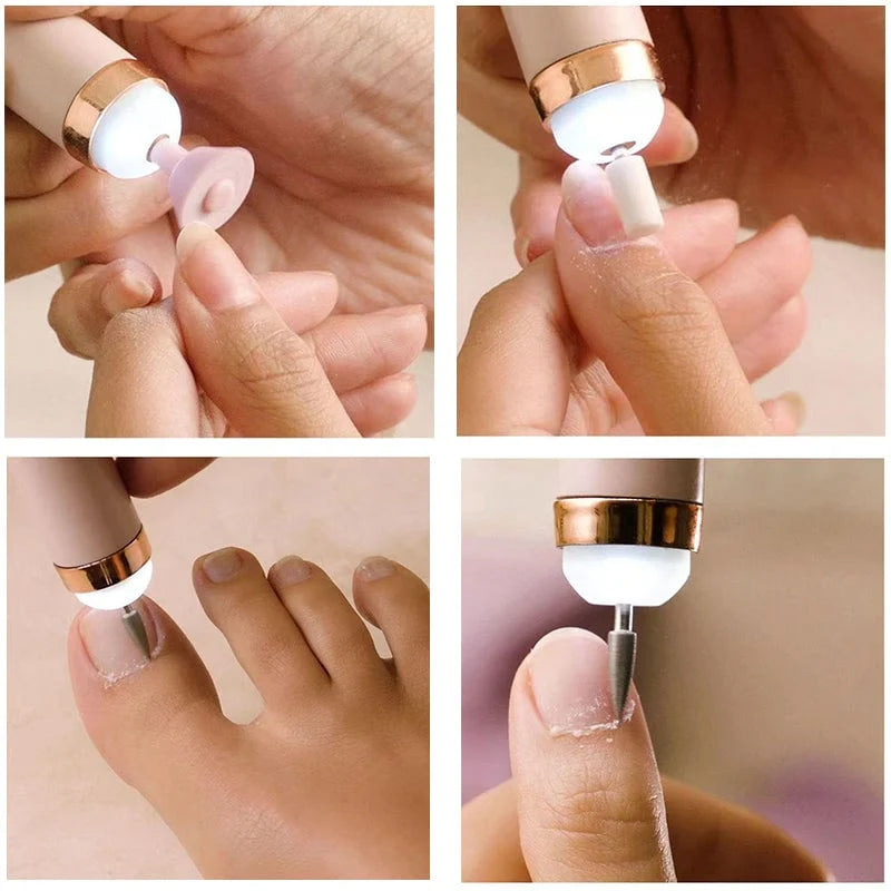 Elektriskt professionellt manikyr nagelmaskinset
