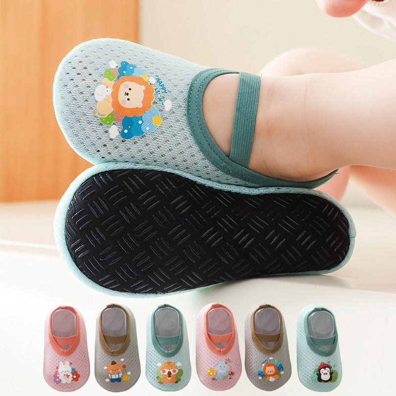 Baby-Cartoon halkfria skor