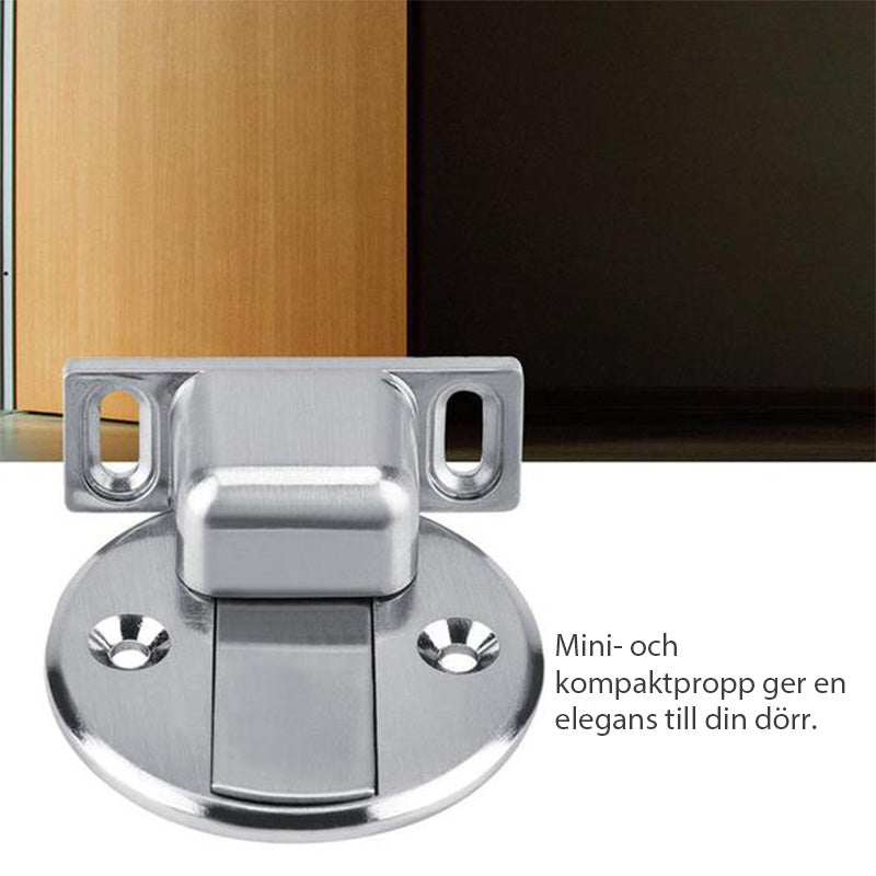 Rostfritt Stål Osynlig Magnetisk Dörrstopp 1+1 GRATIS