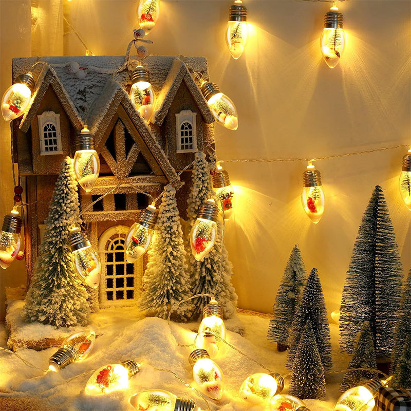 LED-ljusgirlanger till jul