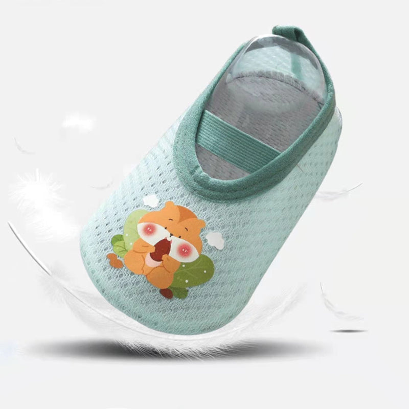 Baby-Cartoon halkfria skor