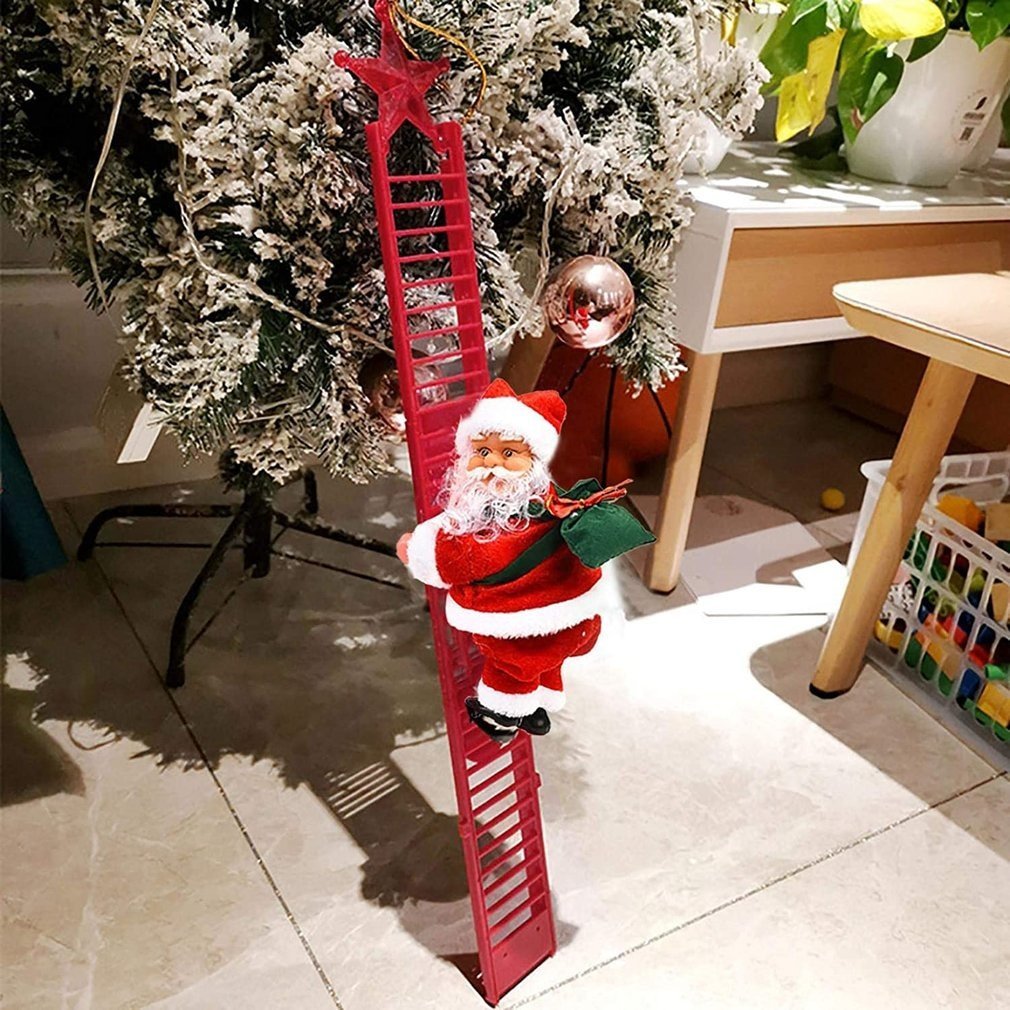 Klättrande Jultomten | Ge julen liv med denna vackra dekoration!