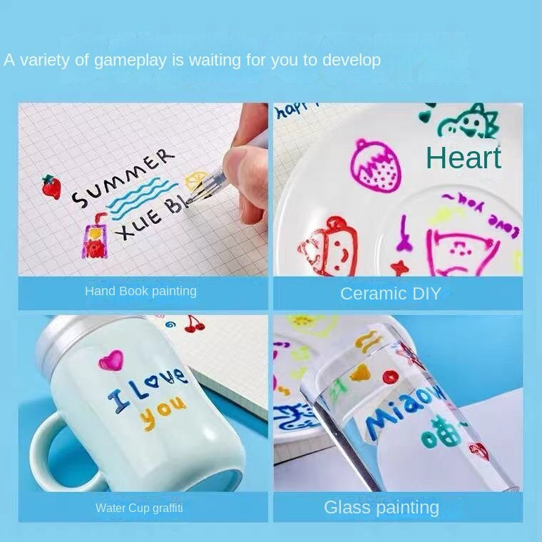 3D-gelpennor (12 st)