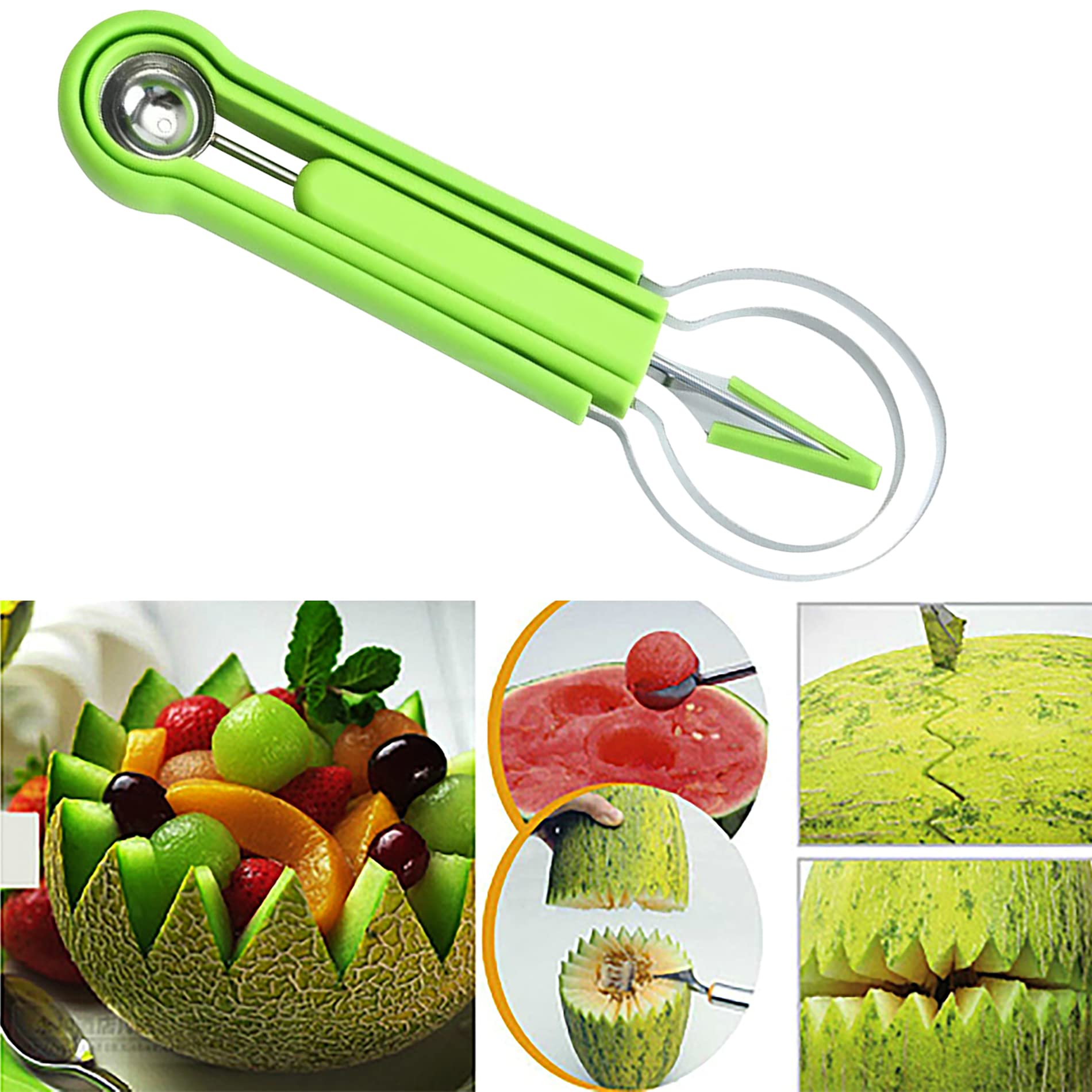 🍉4 i 1 fruktverktyg kniv