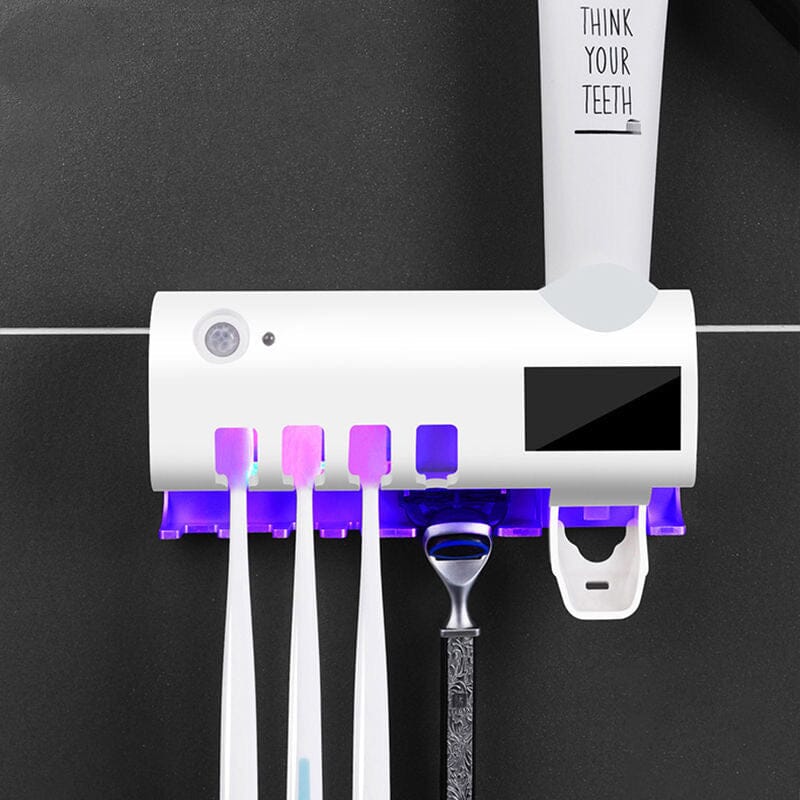 UV-steriliserande tandborsthållare