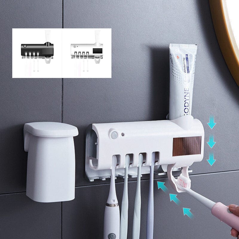 UV-steriliserande tandborsthållare
