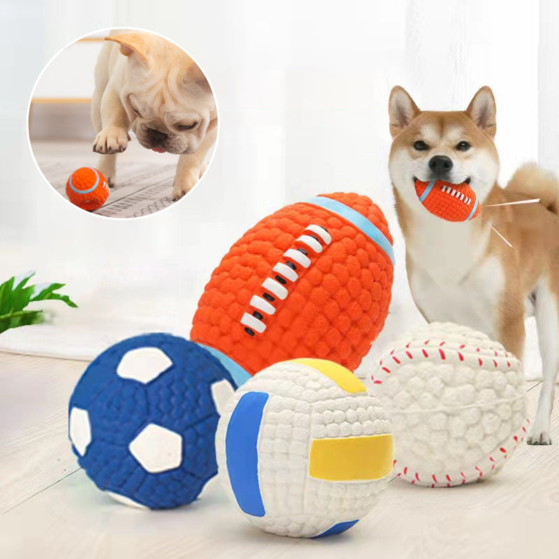 Bitsäker boll för hundar